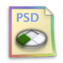 PSD File Icon 128x128 png